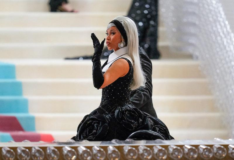 cardi b doesnt know met gala designer