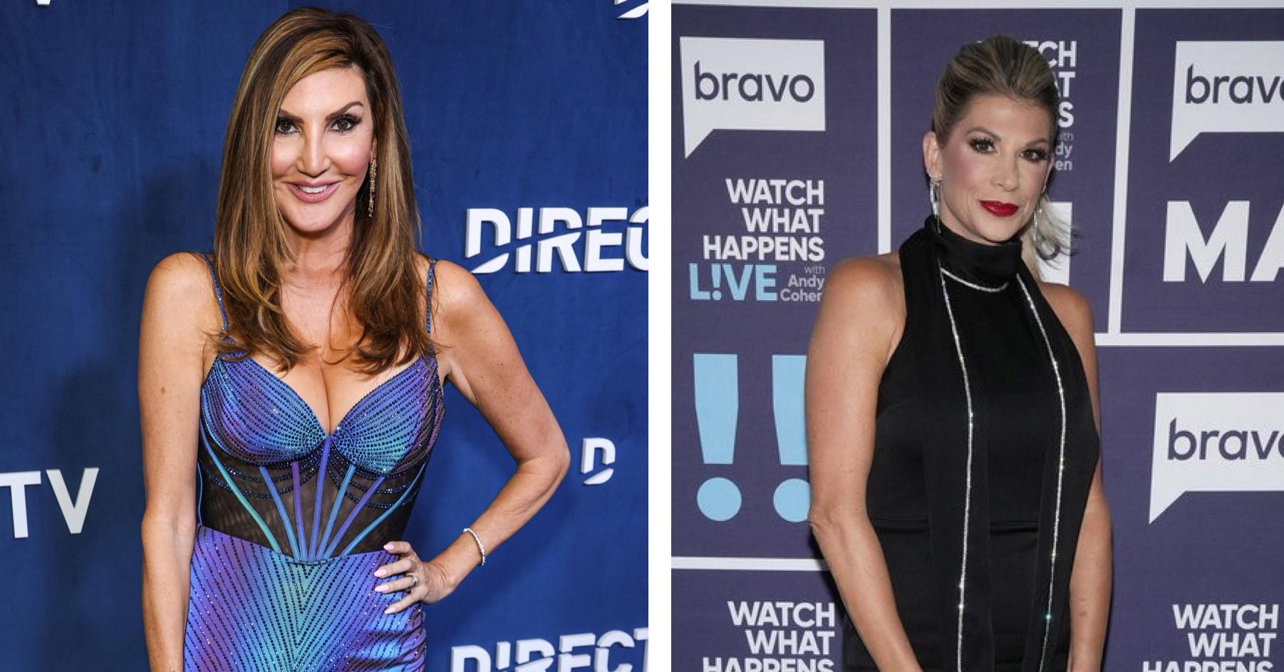Composite photo of Heather McDonald and Alexis Bellino. 