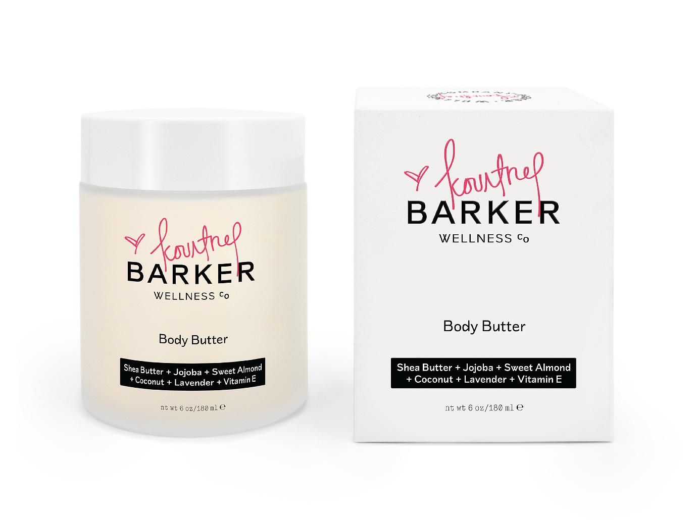 kourtney kardashian travis barker wellness body butter
