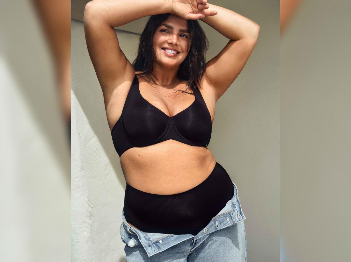 model candice huffine confidence fashion lingerie luvlette