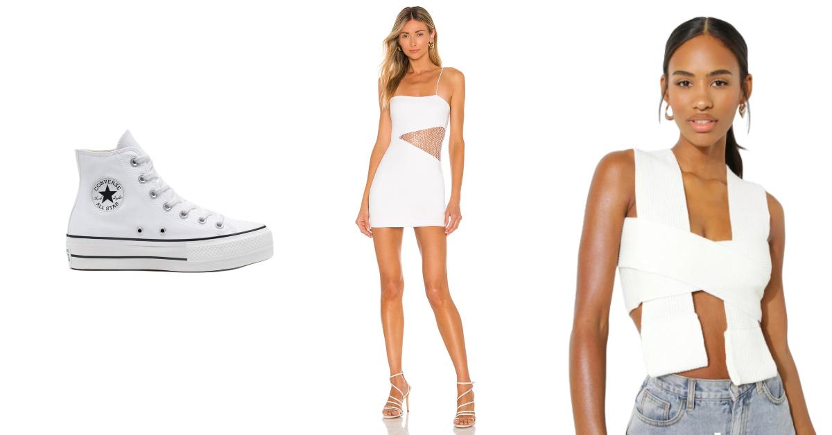 style white summer clothes fashion memorial day shop feature
