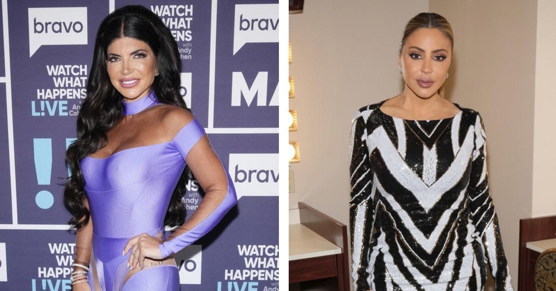 Composite photo of Teresa Giudice and Larsa Pippen. 